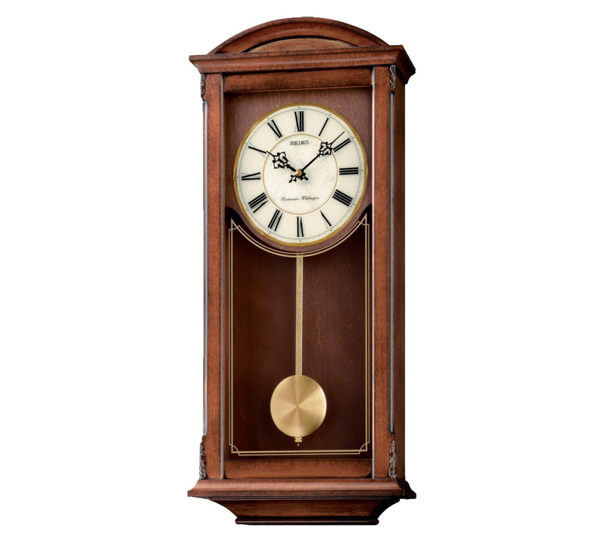 Reloj de Pared Seiko Clocks QXH030BLH con Péndulo - Dando la Hora ...