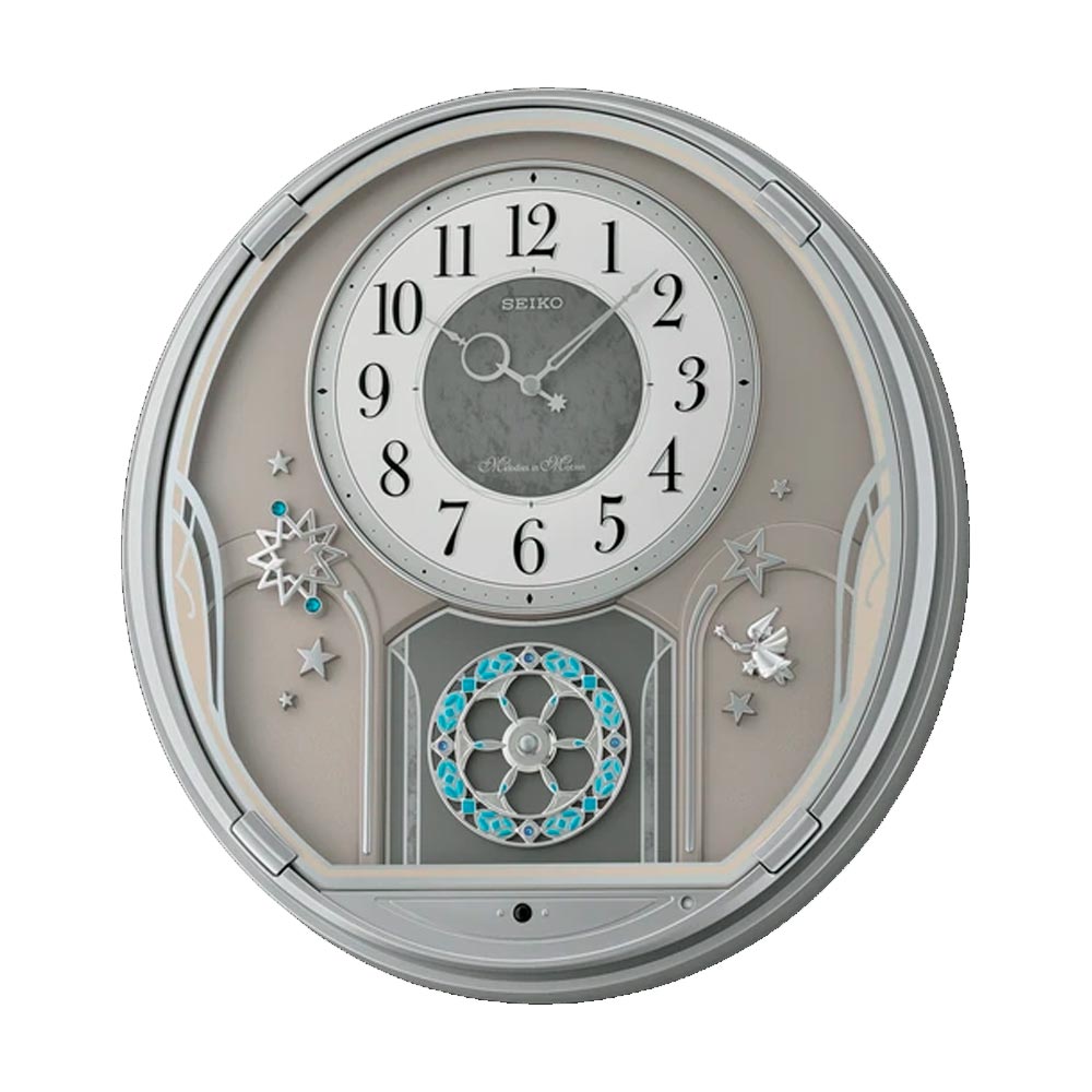 Reloj de Pared Seiko Clocks QXM375SRH Shooting Stars Melodies In Motion