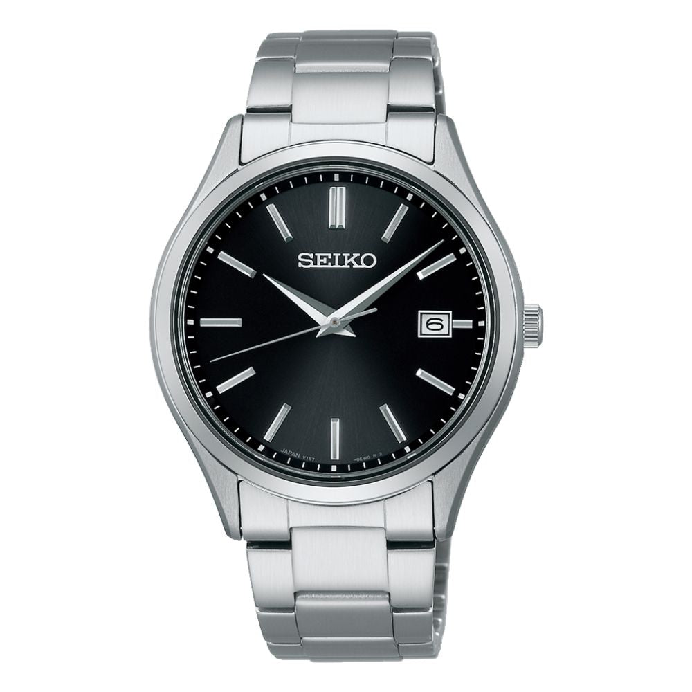 Reloj Seiko SBPX147 Negro Solar Made in Japan 38.7mm JDM
