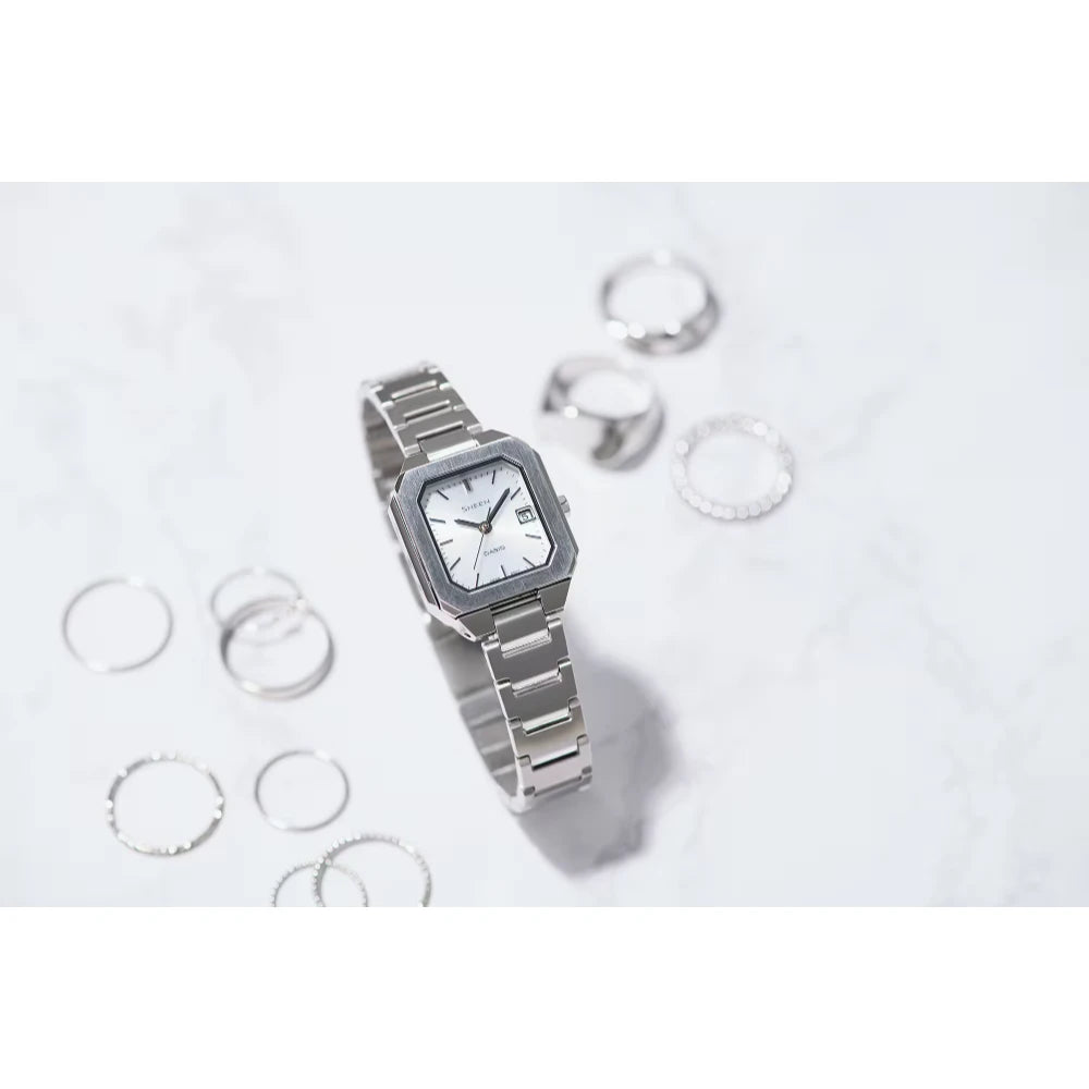 Reloj Casio Sheen Análogo SHS-4528J-7AJF Plateado JDM