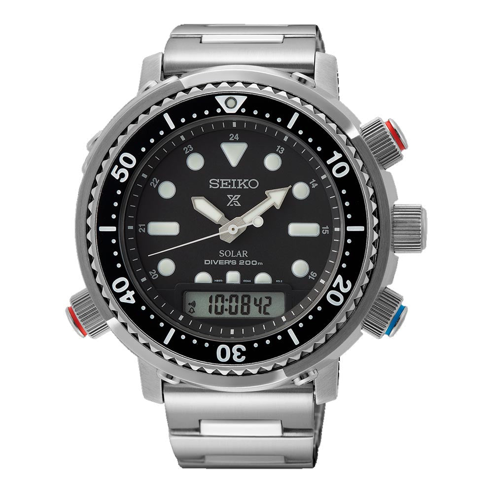 Reloj Seiko Prospex Solar SNJ033 Arnie Calibre H855 Ana-Digi
