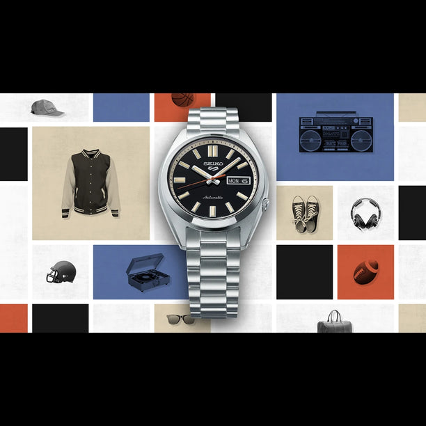 Reloj Seiko 5 Análogo Automático SRPK89 Made in Japan 37.4mm