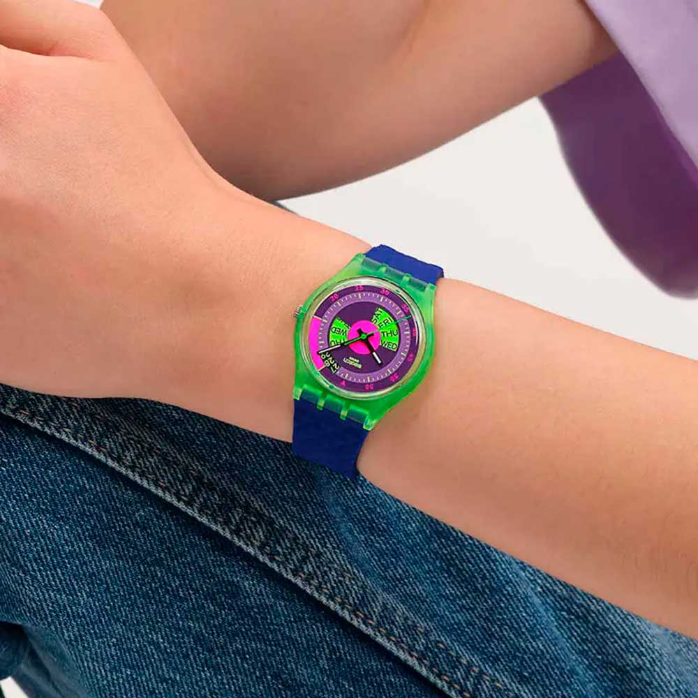 Reloj Swatch SO28G704 NEON SKYCHART 34mm
