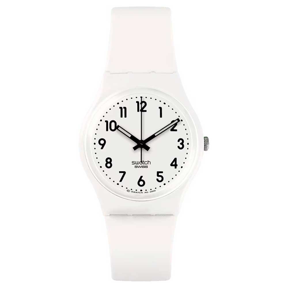 Reloj Swatch SO28W107-S14 JUST WHITE SOFT 34mm