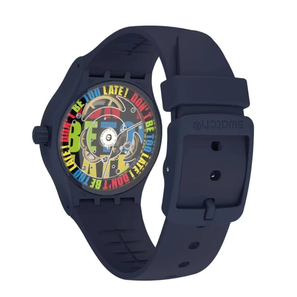 Reloj Swatch Automático SO30N400 41mm (WAKTU51)