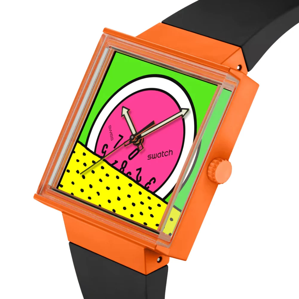 Reloj Swatch Break Time SO34Z101 colab. Keith Haring