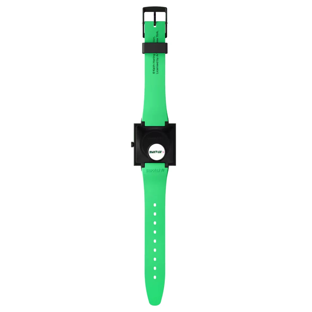 Reloj Swatch BREAKS OFF SO34Z102 colab. Keith Haring