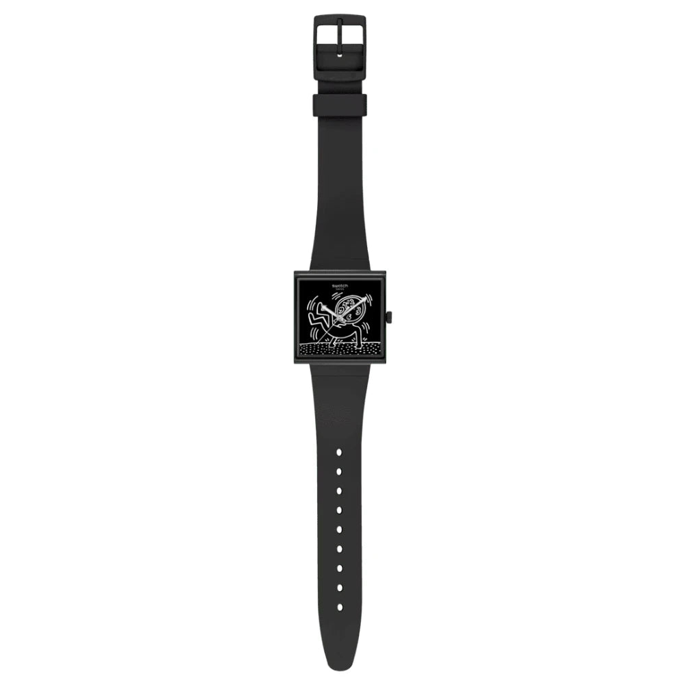 Reloj Swatch Break Loose SO34Z103 colab. Keith Haring