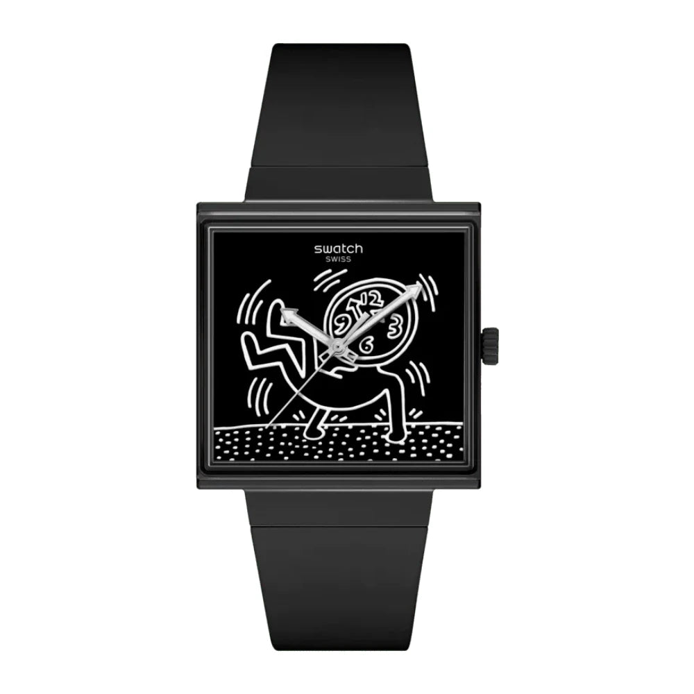 Reloj Swatch Break Loose SO34Z103 colab. Keith Haring