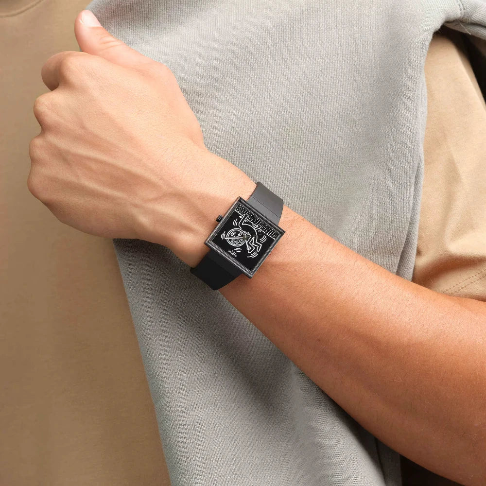 Reloj Swatch Break Loose SO34Z103 colab. Keith Haring