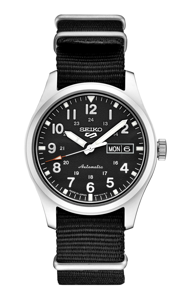 Reloj Seiko 5 Análogo Automático SRPG37 Metálico 39,4mm Field Made In Japan