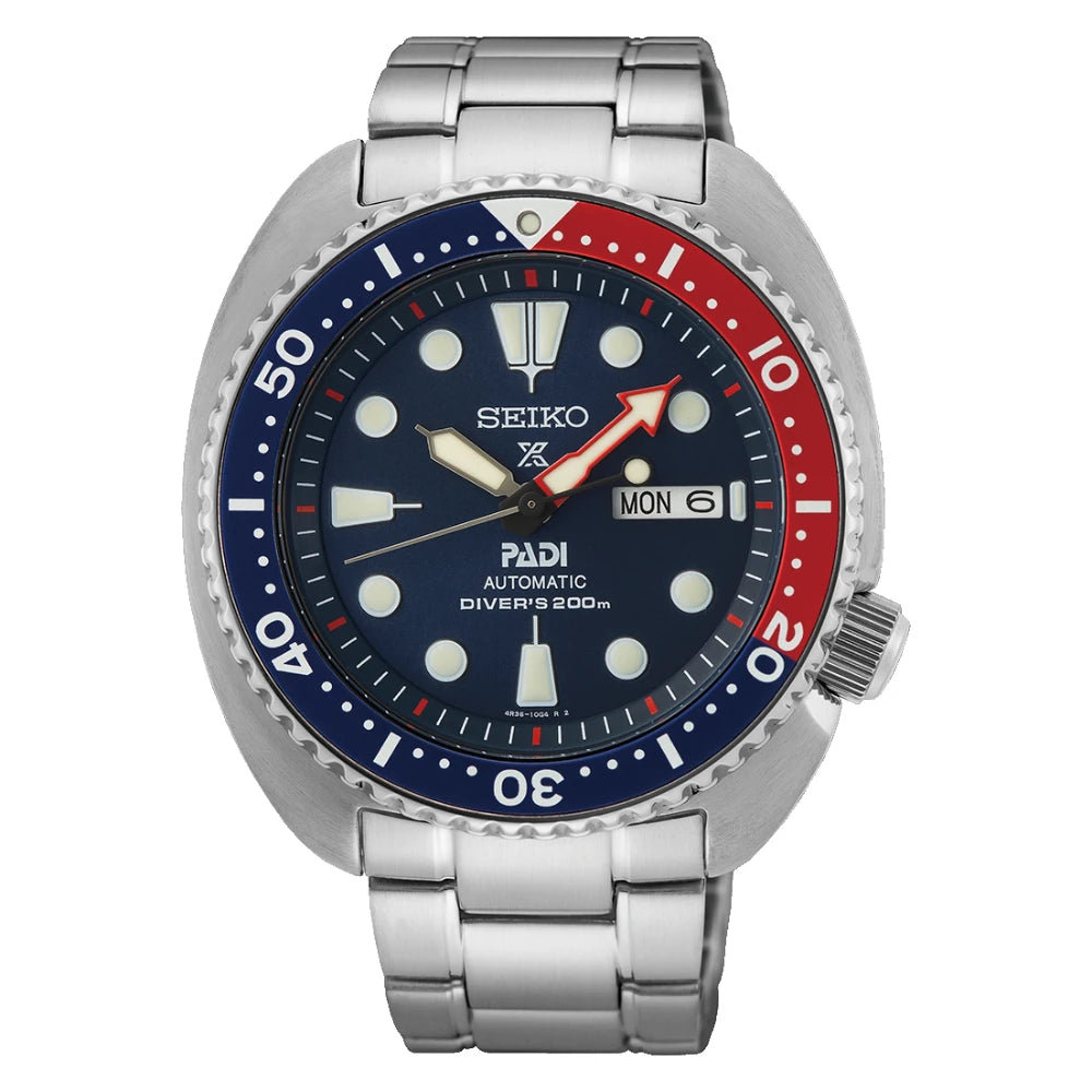 Reloj Seiko Prospex SRPE99 de Buceo PADI Turtle 45mm Made in Japan