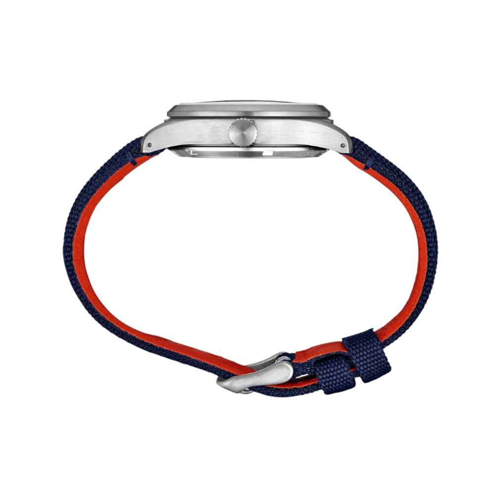 Reloj Seiko 5 Sports Automático SRPH31 Metálico NATO 39.4mm Azul Made In Japan
