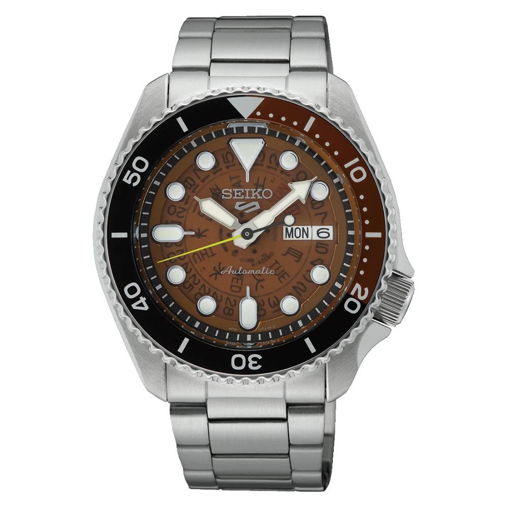 Reloj Seiko 5 Análogo Automático SRPJ47 Skeleton 42mm Made In Japan