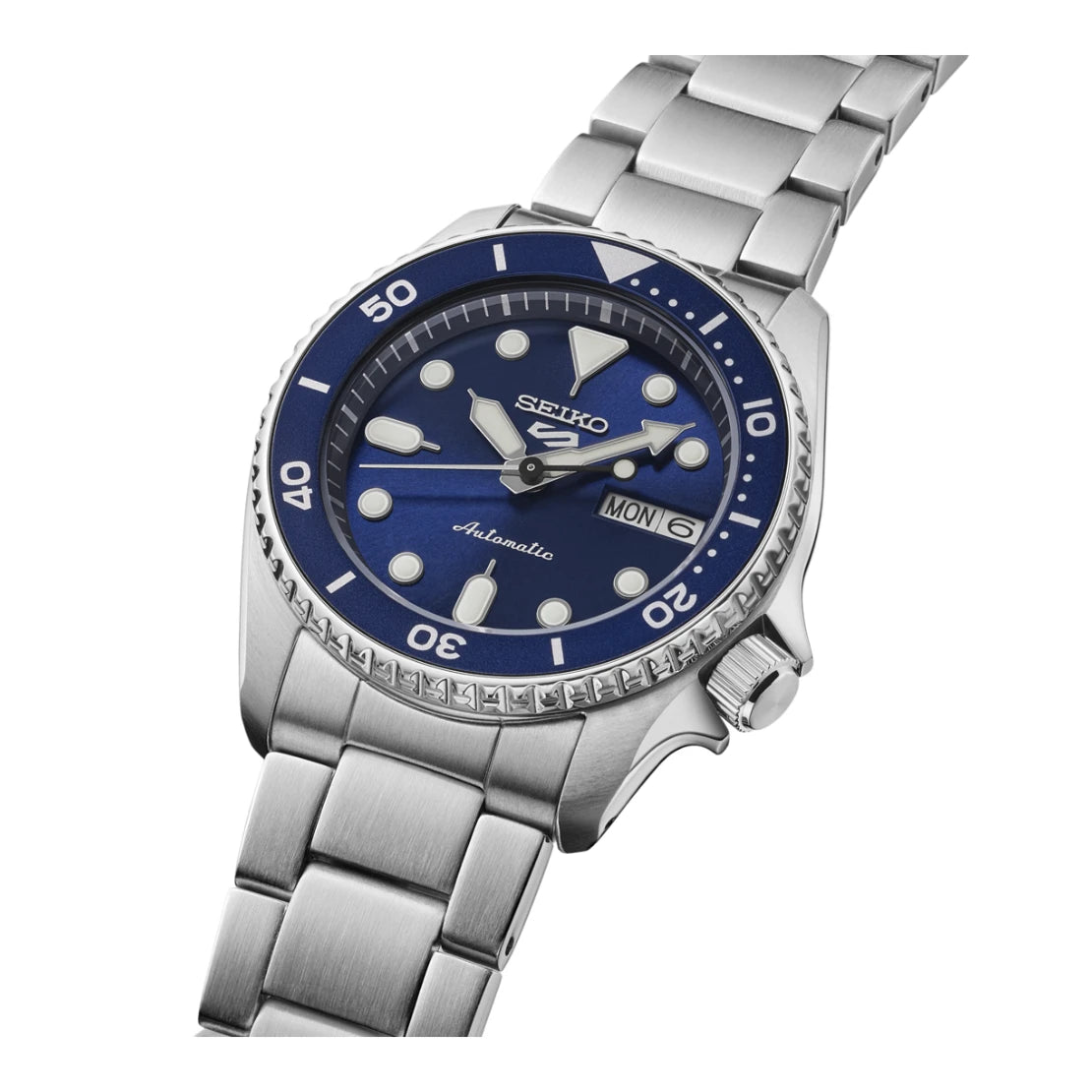 Reloj Seiko Análogo Automático SRPL77 Azul 38 mm Made in Japan