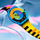 Reloj Swatch SS08S101 NEON FLUMOTIONS 34mm