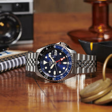 Reloj Seiko 5 GMT Automático SSK003 Metálico Made in Japan 42,5mm