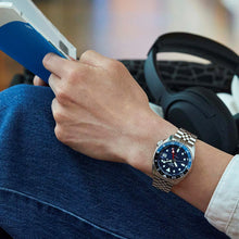 Reloj Seiko 5 GMT Automático SSK003 Metálico Made in Japan 42,5mm