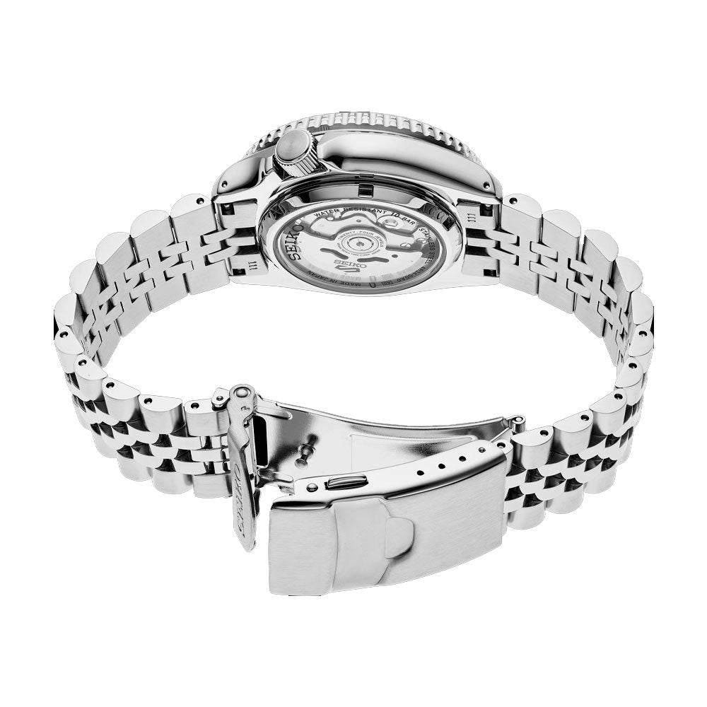 Reloj Seiko 5 GMT Automático SSK017 Metálico Made in Japan 42,5mm