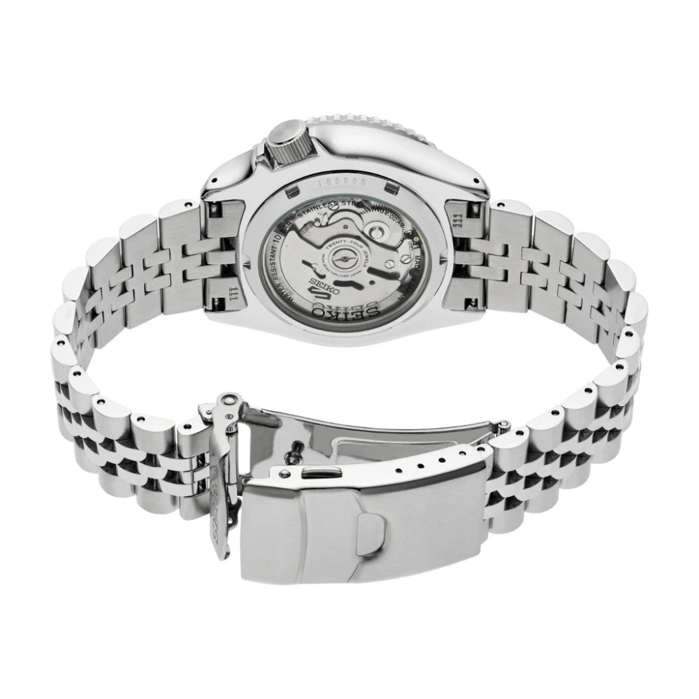 Reloj Seiko 5 GMT Automático SSK035 Metálico Made in Japan 42,5mm