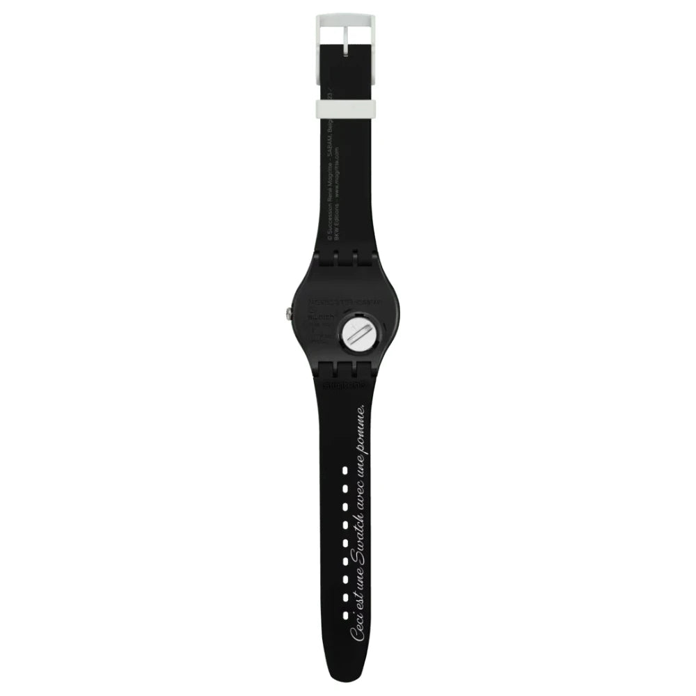 Reloj Swatch La Fils De L'Homme SUOZ350 Rene Magritte 41mm