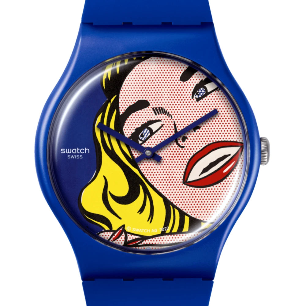 Reloj Swatch Girl by Roy Lichtenstein SUOZ352 41mm