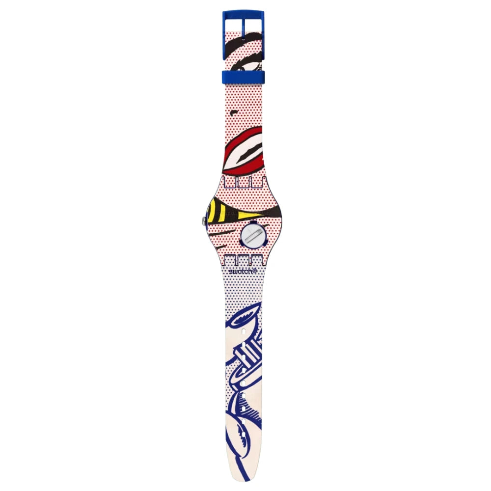 Reloj Swatch Girl by Roy Lichtenstein SUOZ352 41mm