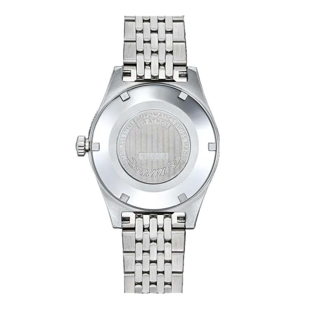 Reloj de buceo Squale SUPERSSBK.AC Negro 38 mm