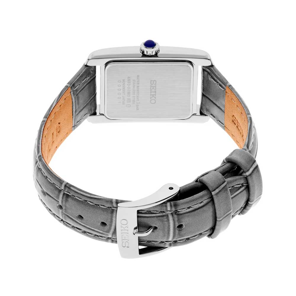 Reloj Seiko Tank Essentials SWR099 Gris Mini