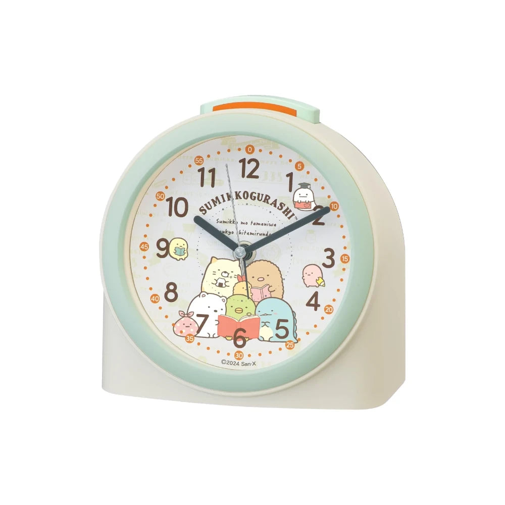 Reloj Seiko Clocks Sumikko Gurashi CQ167C Alarma Verde