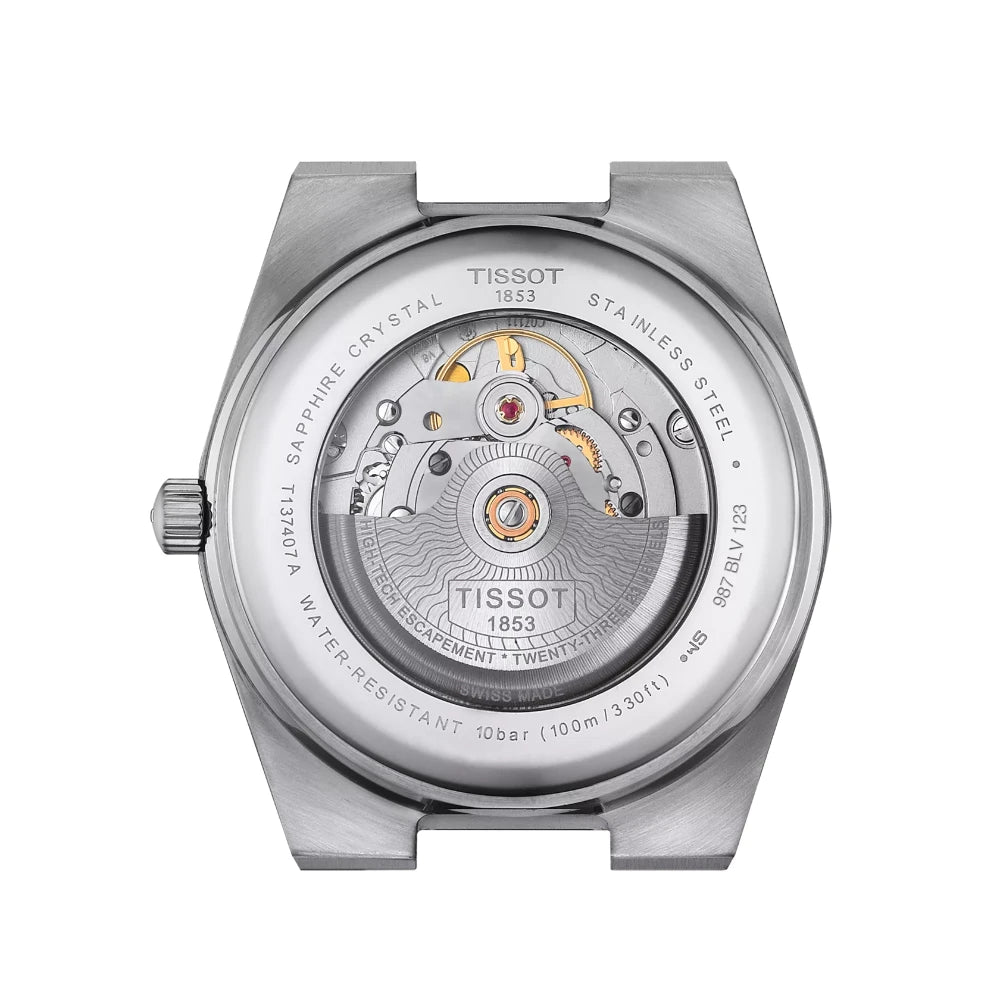 Reloj Tissot PRX T137.407.11.051.01 Powermatic 80 40mm Azul/Negro