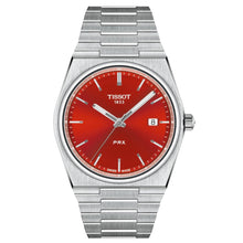 Reloj Tissot PRX T137.410.11.421.00 Quartz 40mm Rojo