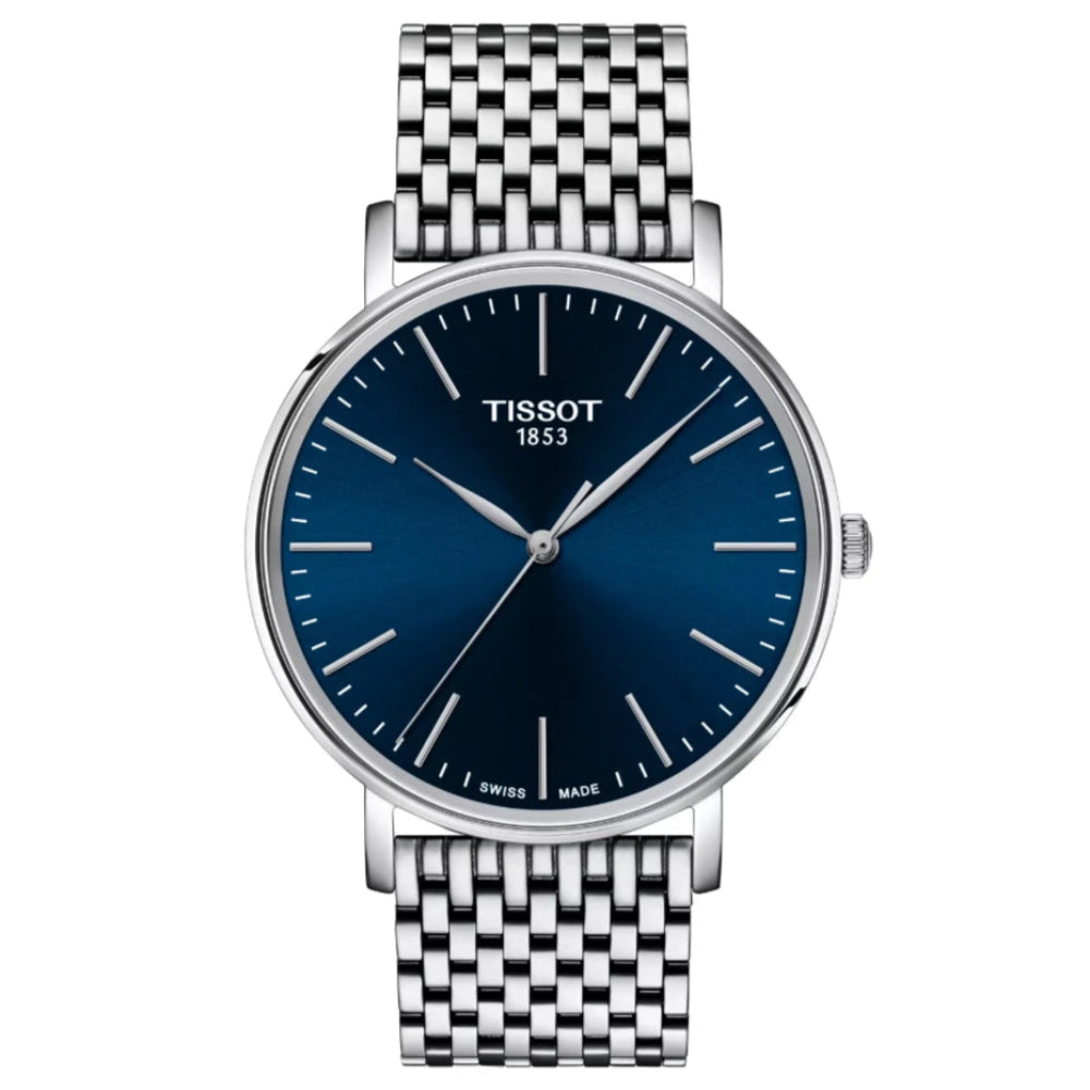 Reloj Tissot Everytime T143.410.11.041.00 Quartz 40mm Azul