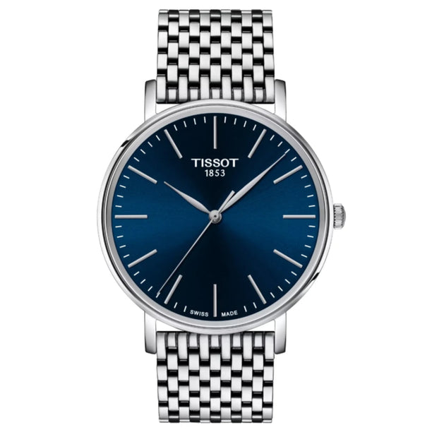 Reloj Tissot Everytime T143.410.11.041.00 Quartz 40mm Azul