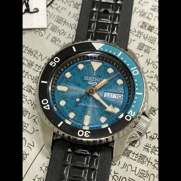 Reloj Seiko 5 Análogo Automático SRPJ45 Skeleton 42mm Made In Japan