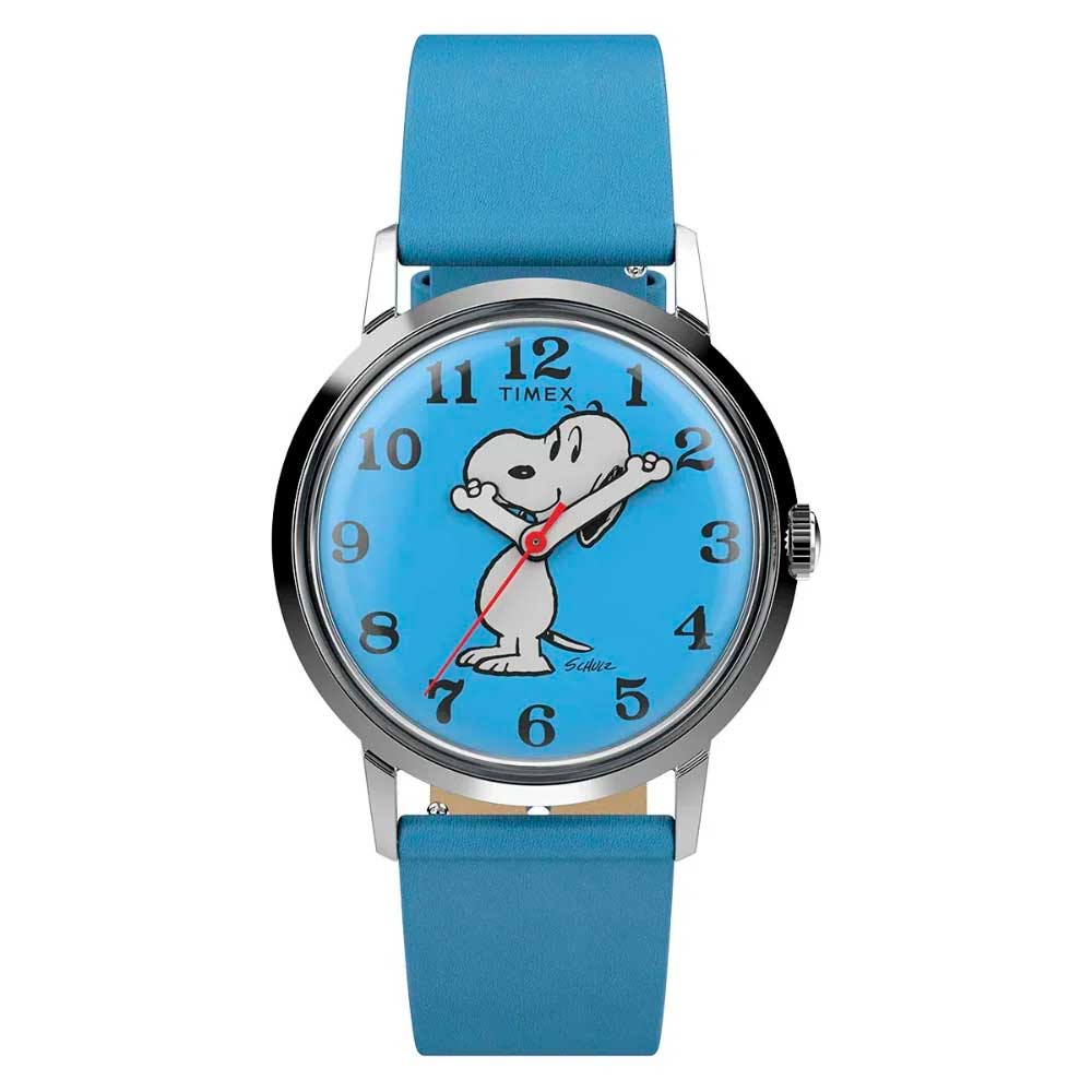 Reloj Análogo Timex x Peanuts TW2W79400 A Cuerda 34mm