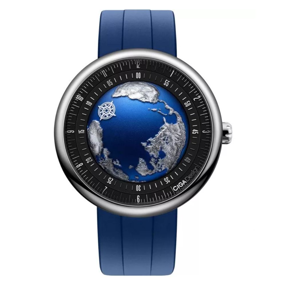 Reloj Ciga Design U039-TU01-W6U Planet II Automático Atlántico Titanio 46mm