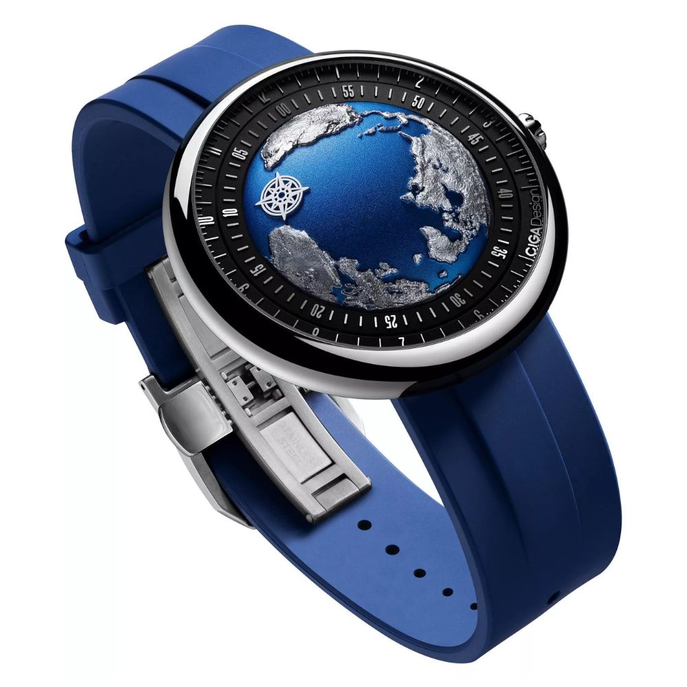 Reloj Ciga Design U039-TU01-W6U Planet II Automático Atlántico Titanio 46mm