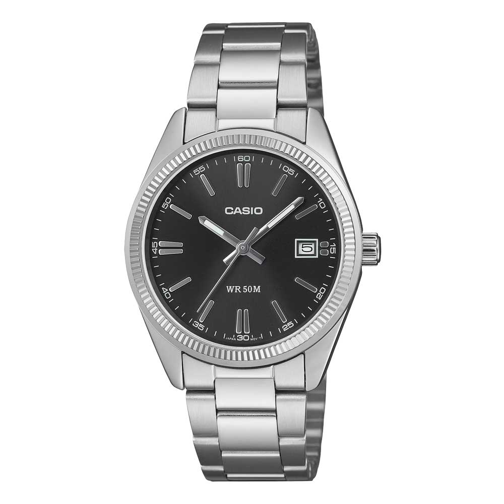 Reloj Casio Análogo UTP-1302PD-1AV Negro 35mm