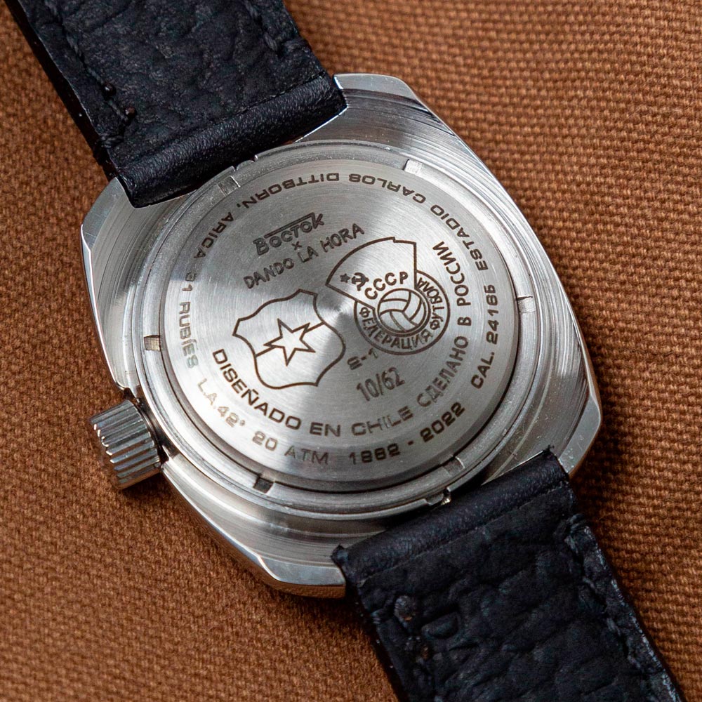 Reloj Vostok x Dando la Hora Justicia Divina, Mundial 1962 LX
