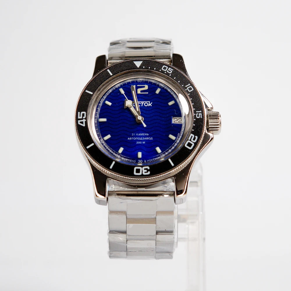Reloj Vostok Amphibia 13024A Automático Buceo Made in Russia 41mm [EXCLUSIVO]