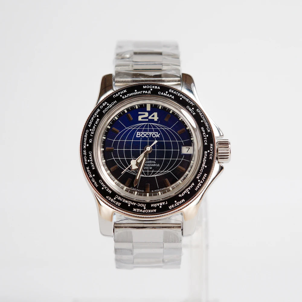 Reloj Vostok Amphibia 13027А Automático Buceo Made in Russia 43,9mm [EXCLUSIVO]