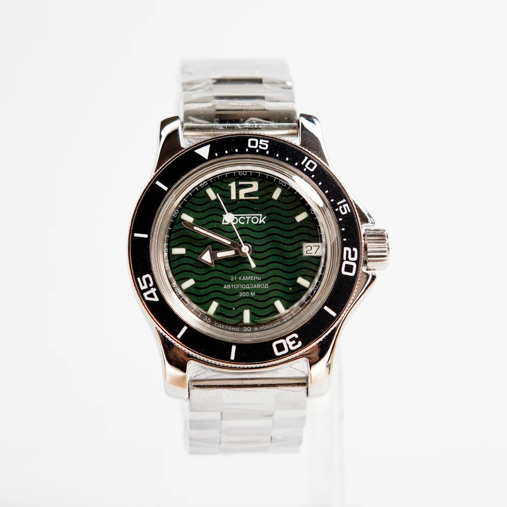 Reloj Vostok Amphibia 13041А Automático Buceo Made in Russia 41mm [EXCLUSIVO]