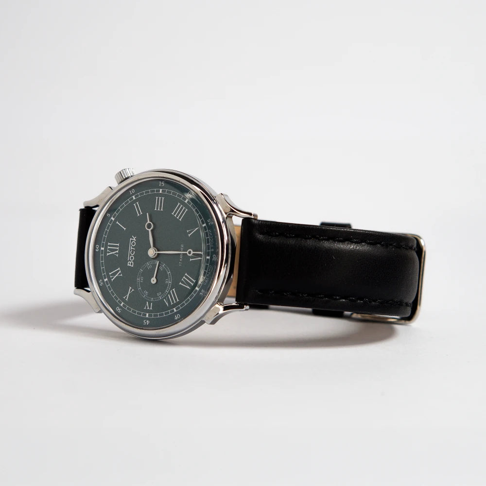 Reloj Vostok 581880 Calibre 2403 A Cuerda Made in Russia 38mm Azul [EXCLUSIVO]