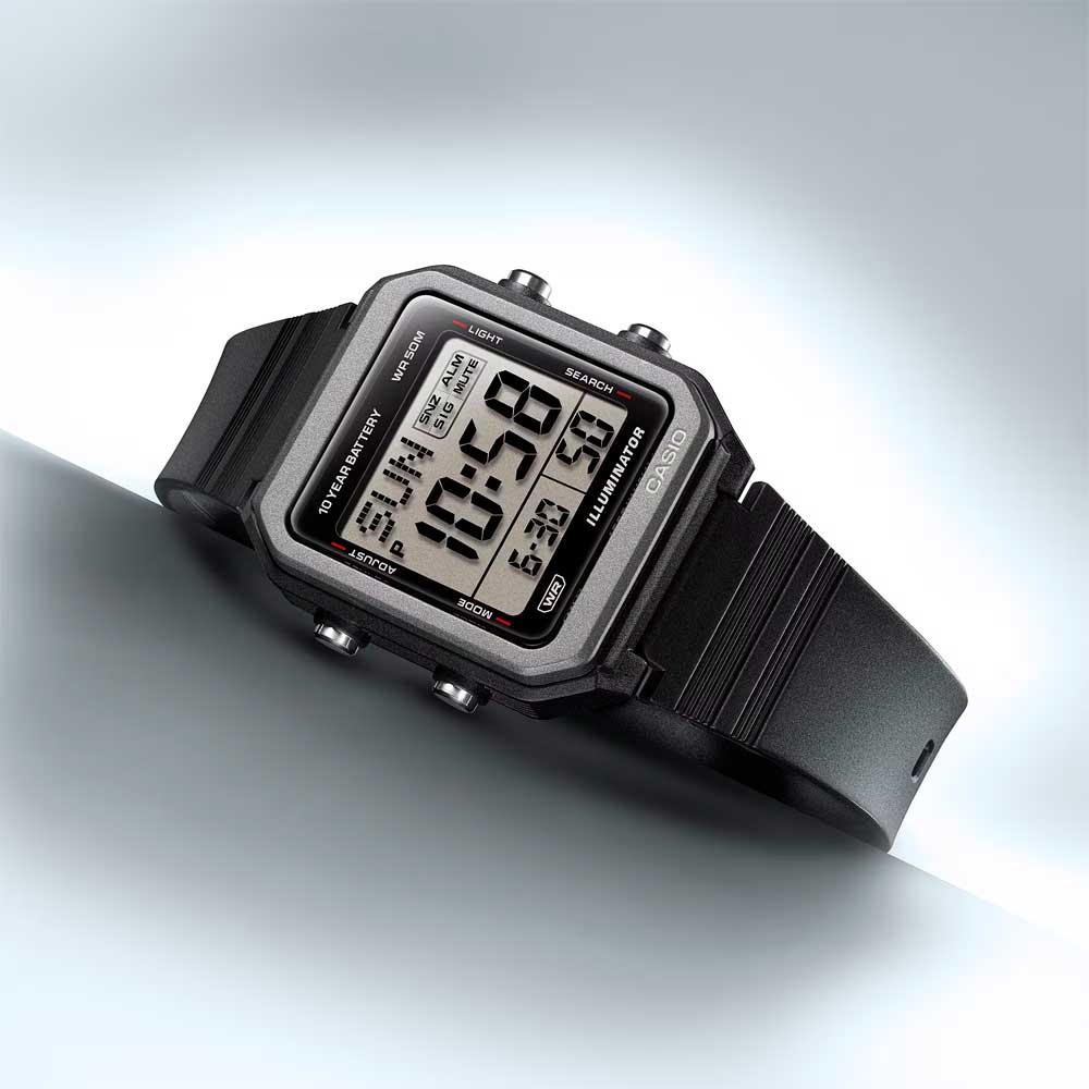 Reloj Casio Vintage W-221H-1AV Digital 10 Años de Batería