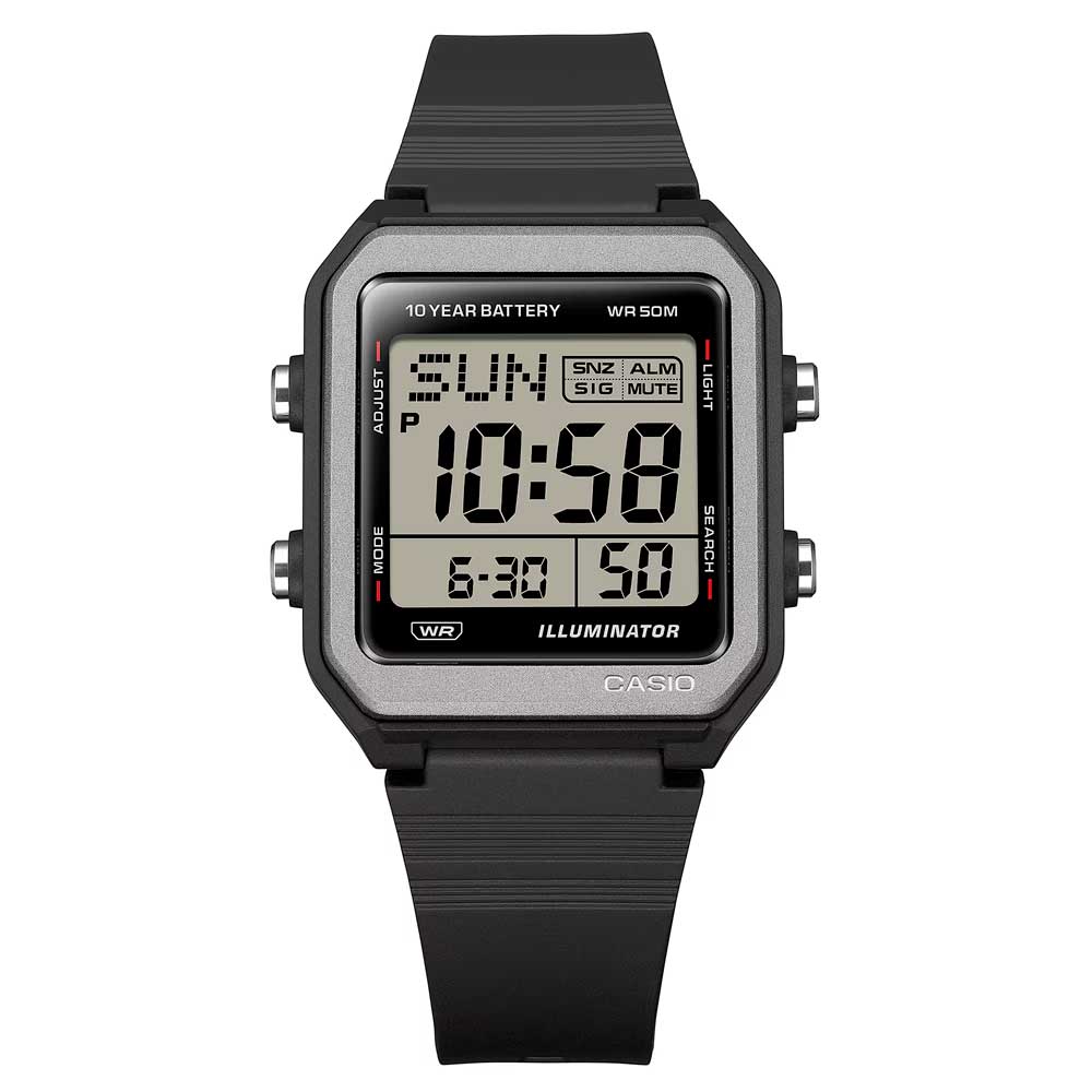 Reloj Casio Vintage W-221H-1AV Digital 10 Años de Batería