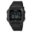 Reloj Casio Vintage Vibration Alarm W-738H-1B 10 Años de Batería