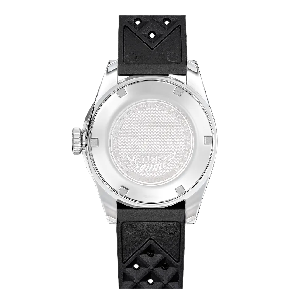 Reloj de buceo Squale 1545BKBKC.HT Silicona Negro 40 mm