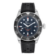 Reloj de buceo Squale 1545BKBKC.HT Silicona Negro 40 mm