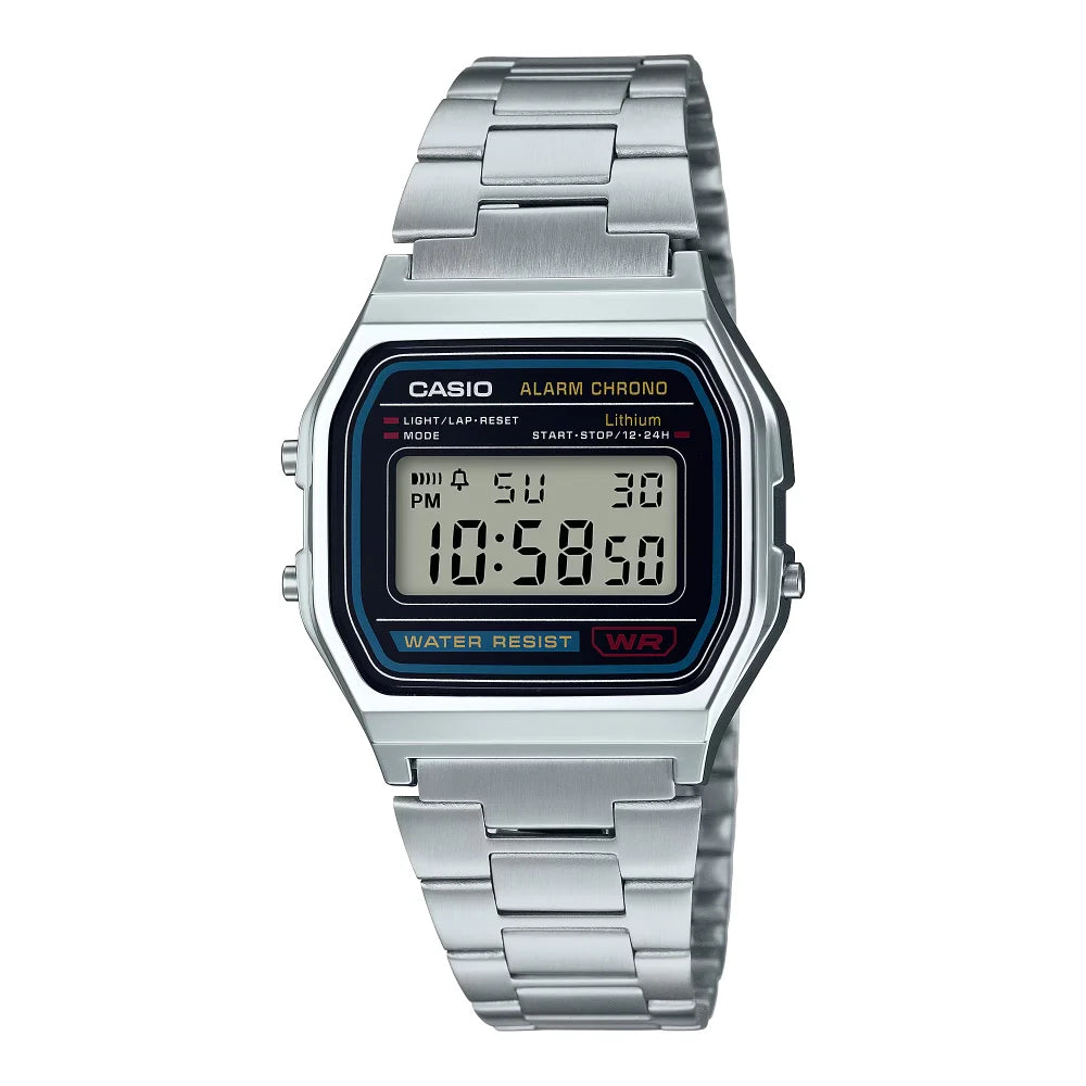 Reloj Casio Vintage A158WA-1DF Azul/Plateado